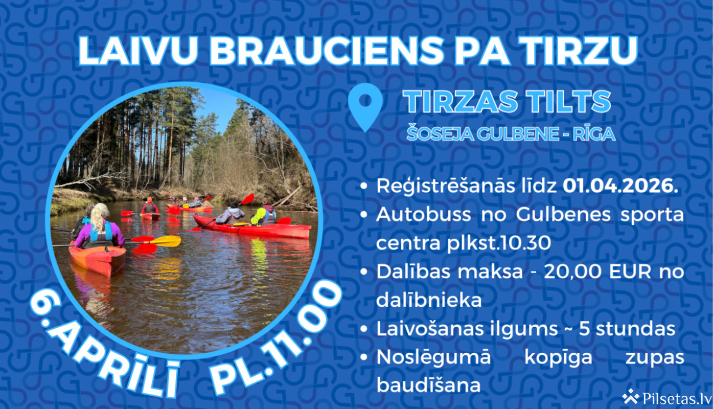 Laivu brauciens pa Tirzu