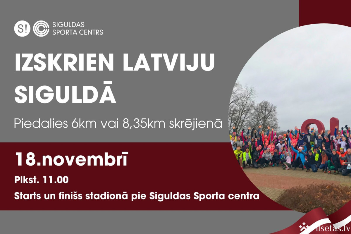 Run Through Latvia in Sigulda