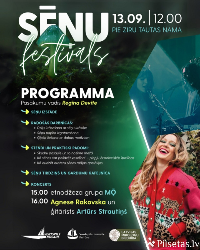 Sēņu festivāls 2025
