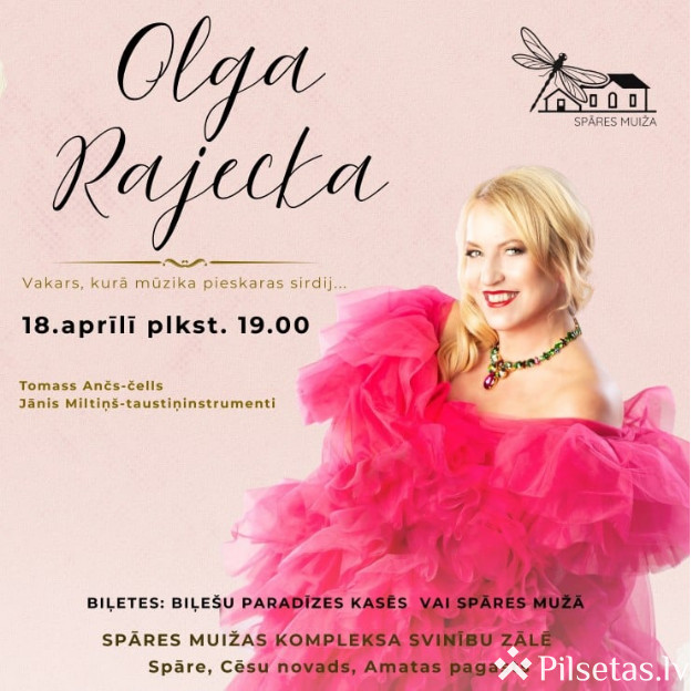 Olgas Rajeckas koncerts 2026