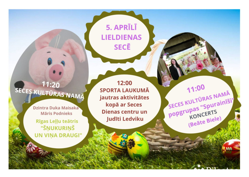 Lieldienas Secē 2026