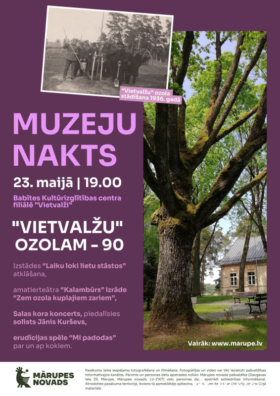 Muzeju nakts 2026 &ldquo;Vietvalžu&rdquo; OZOLAM - 90