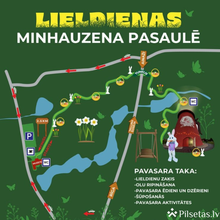 &ldquo;Lieldienas Minhauzena pasaulē&rdquo;!