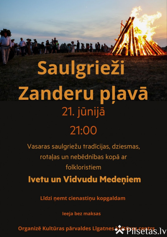 Summer Solstice Celebration at Zanderu Meadow in Ligatne 2024