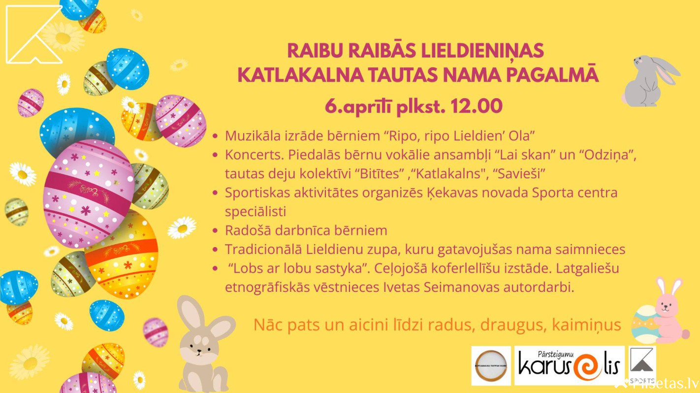 Raibu raibās Lieldieniņas