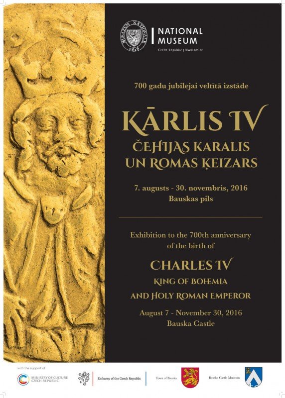 Izstāde „Kārlis IV – Čehijas karalis un Romas ķeizars"