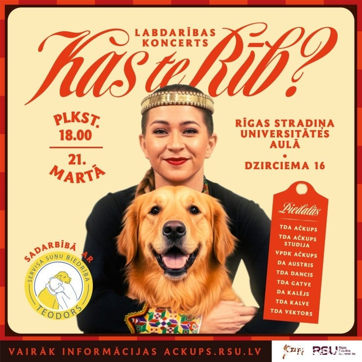 Labdarības koncerts "Kas te rīb?"
