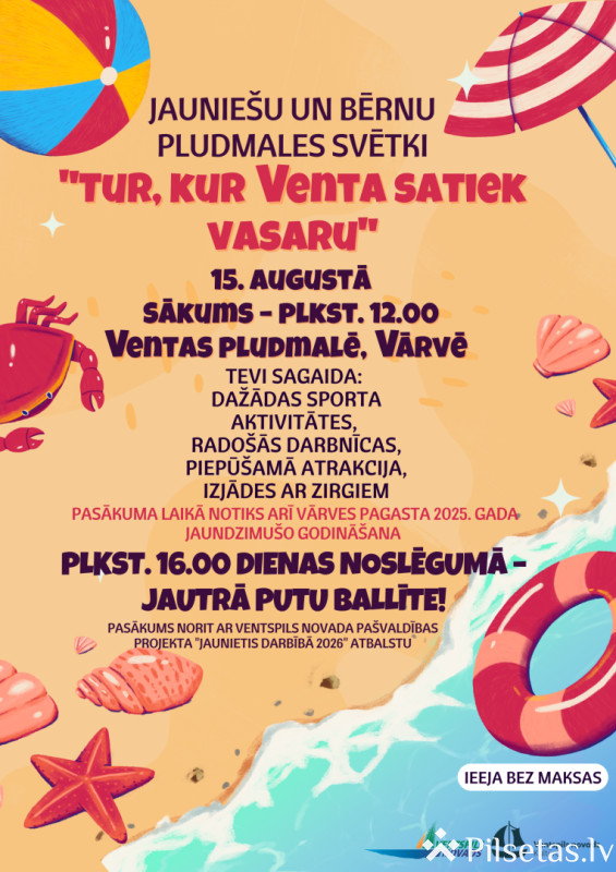 "Tur, kur Venta satiek vasaru"