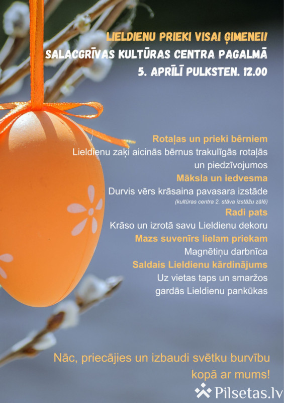 Lieldienu prieki Salacgrīvā 2026