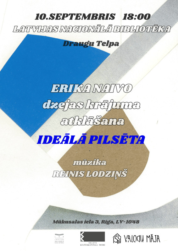 Dzejas krājuma “Ideālā Pilsēta” atklāšana