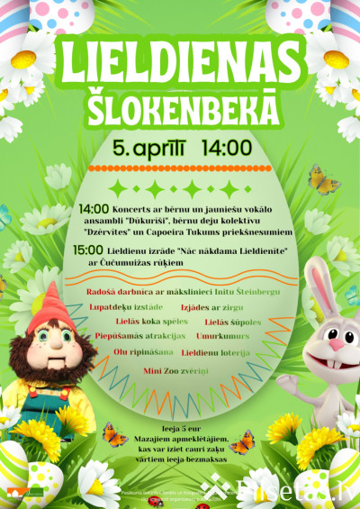 Lieldienas &Scaron;lokenbekā 2026