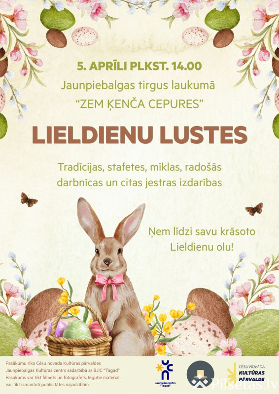 Lieldienu lustes Jaunpiebalgā 2026