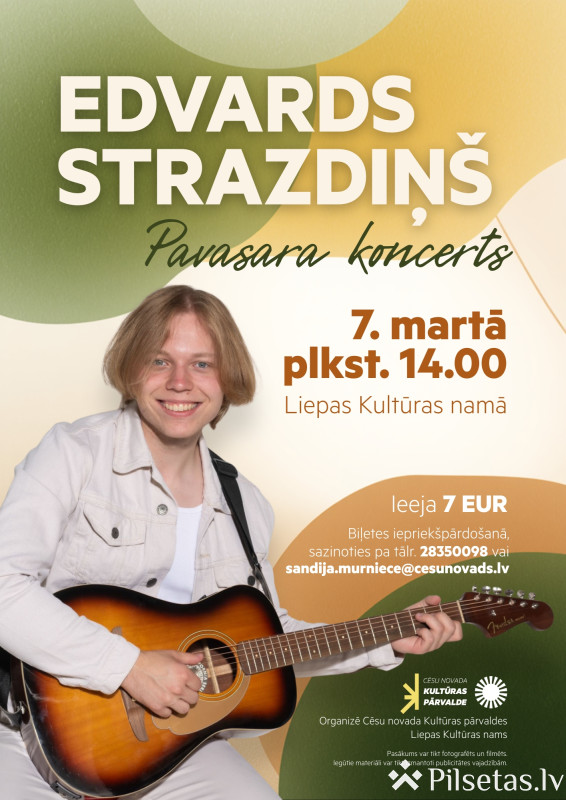 Edvarda Strazdiņa koncerts