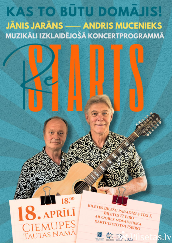 Muzikāli izklaidējo&scaron;a programma "Restarts"