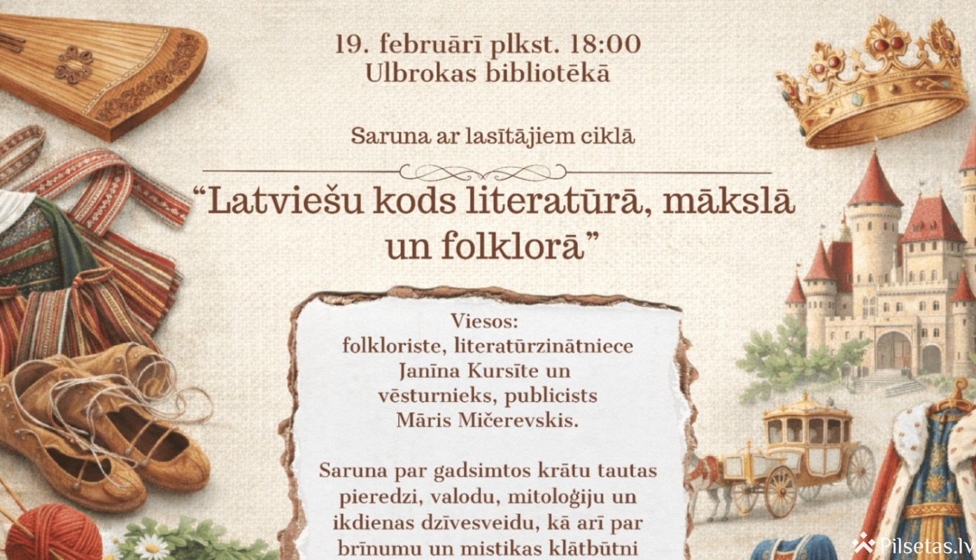 Tik&scaron;anās ar vēsturnieku un izdevēju Māri Mičerevski un folkloristi Janīnu Kursīti