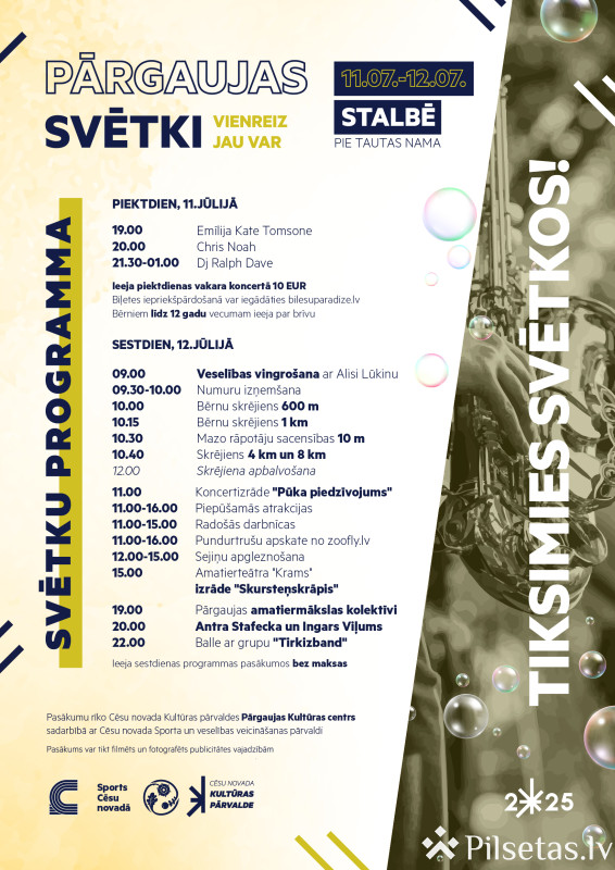 Pārgaujas svētki Stalbē 2025