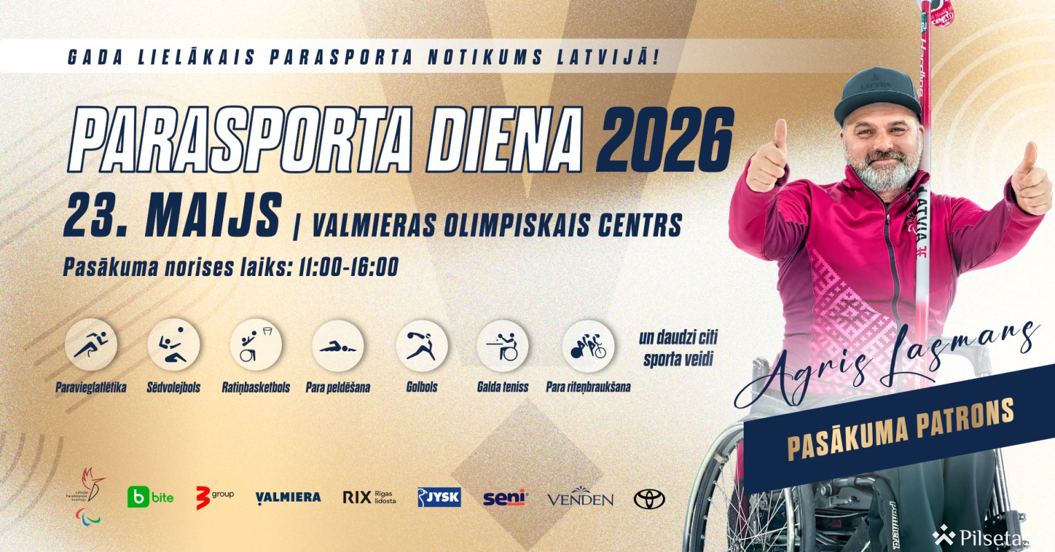 Parasporta diena Valmierā.