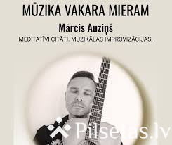 Mūzika vakara mieram.