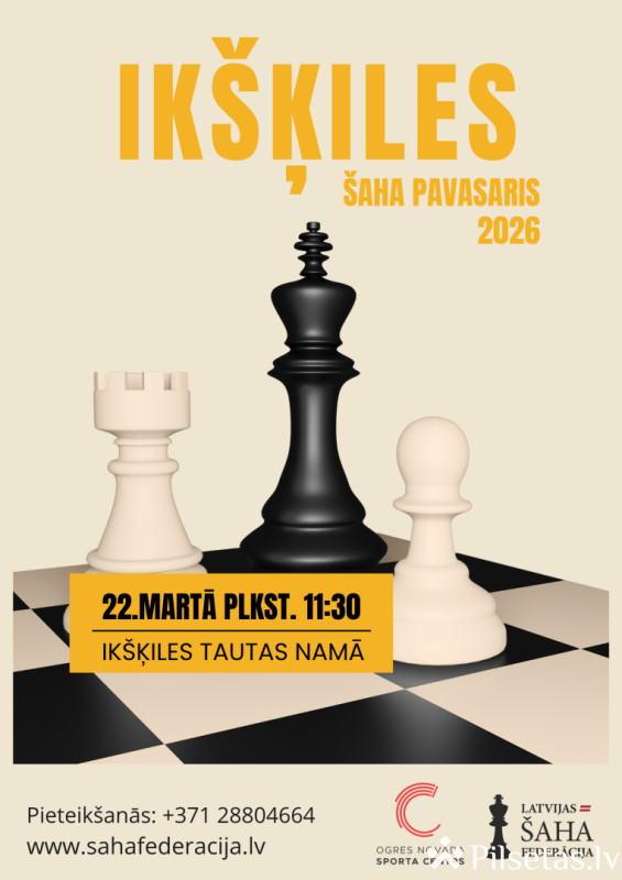 "Ik&scaron;ķiles &scaron;aha pavasaris 2026" 