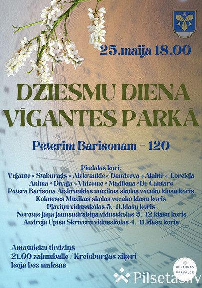 Song Day in Vīgante Park