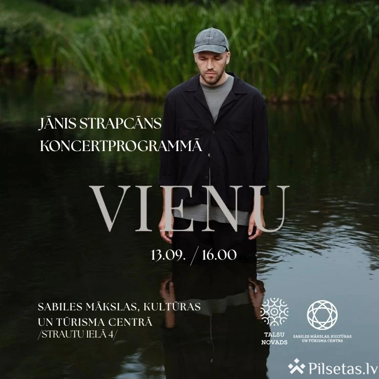 Jānis Strapcāns koncertprogrammā "vienu"