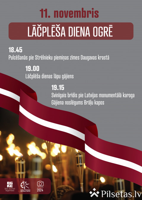 Lāčplēša diena Ogrē 2024