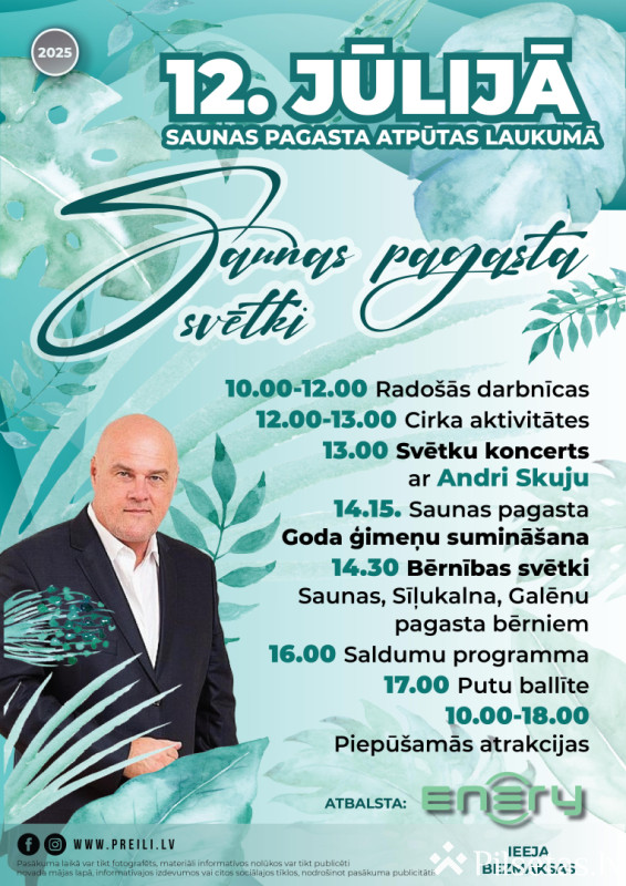 Saunas pagasta svētki 2025
