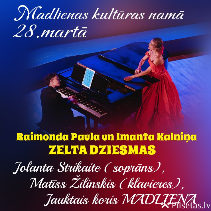 Raimonda Paula un Imanta Kalniņa zelta dziesmas.