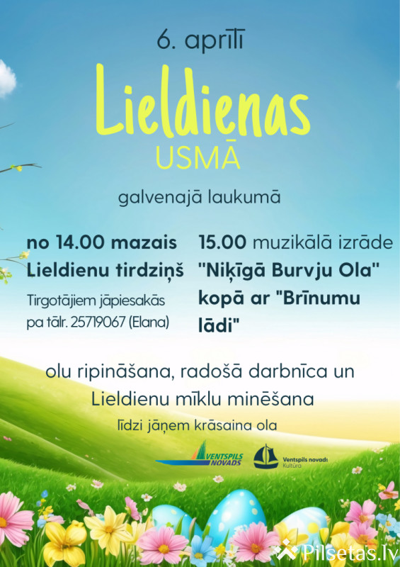 Lieldienu pasākums Usmā
