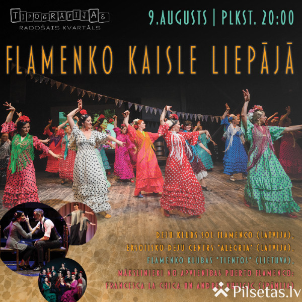 Flamenko kaisle Liepājā!