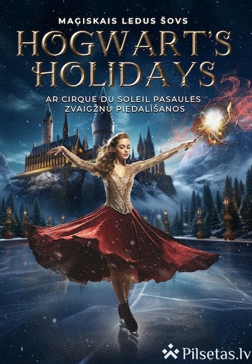 Ледовый спектакль 'Hogwart's Holidays' с звездами цирка Cirque du Soleil