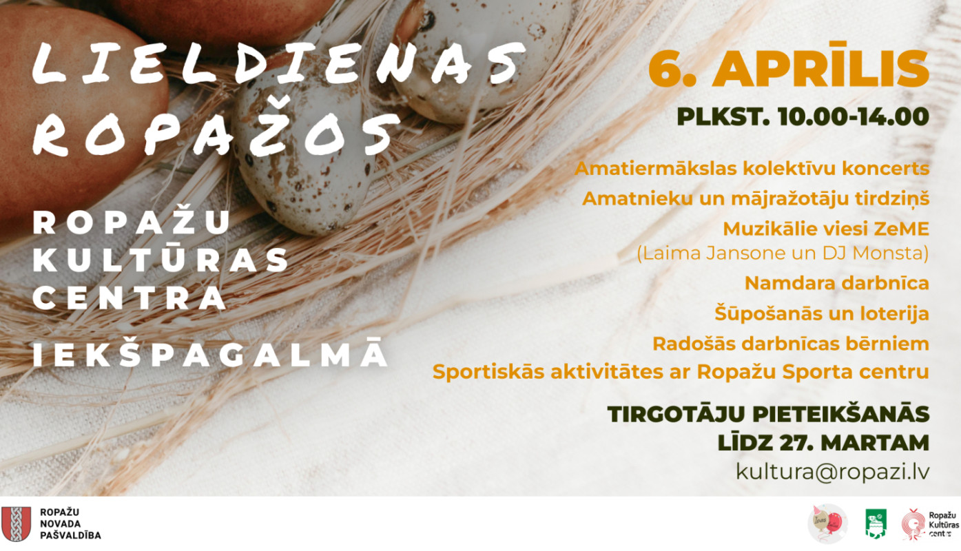 Lieldienas Ropažos 2026
