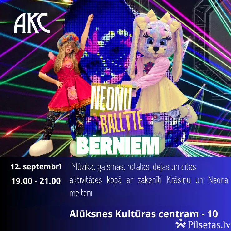Neonu ballīte 2025