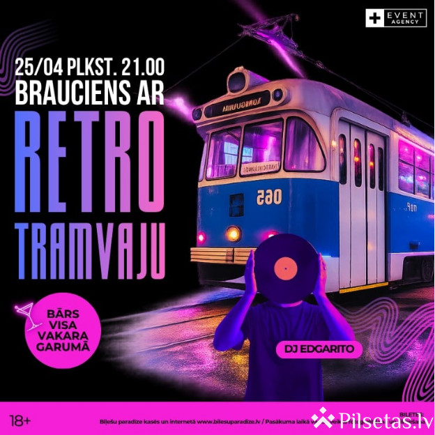Retro tramvaja brauciens Daugavpilī