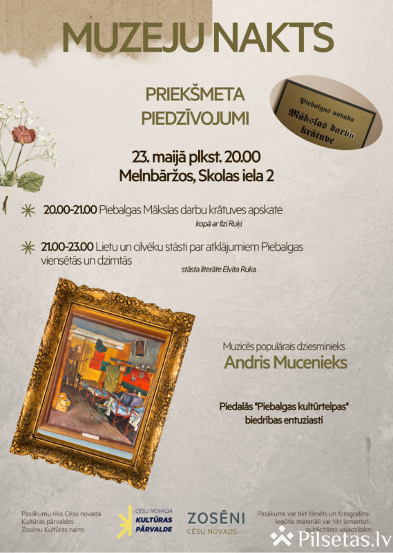 Muzeju nakts 2026 Melnbāržos