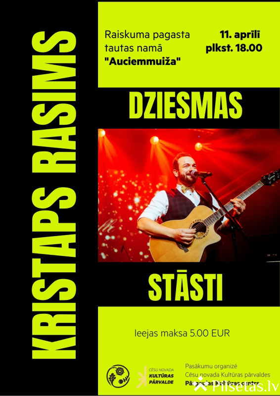 Kristaps Rasims. Dziesmas. Stāsti.