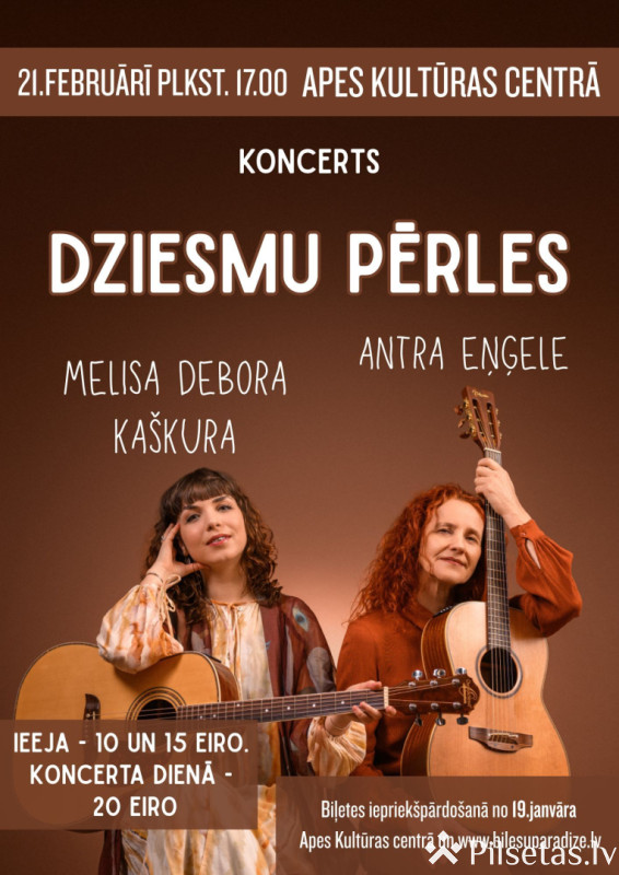 Koncerts "Dziesmu pērles"