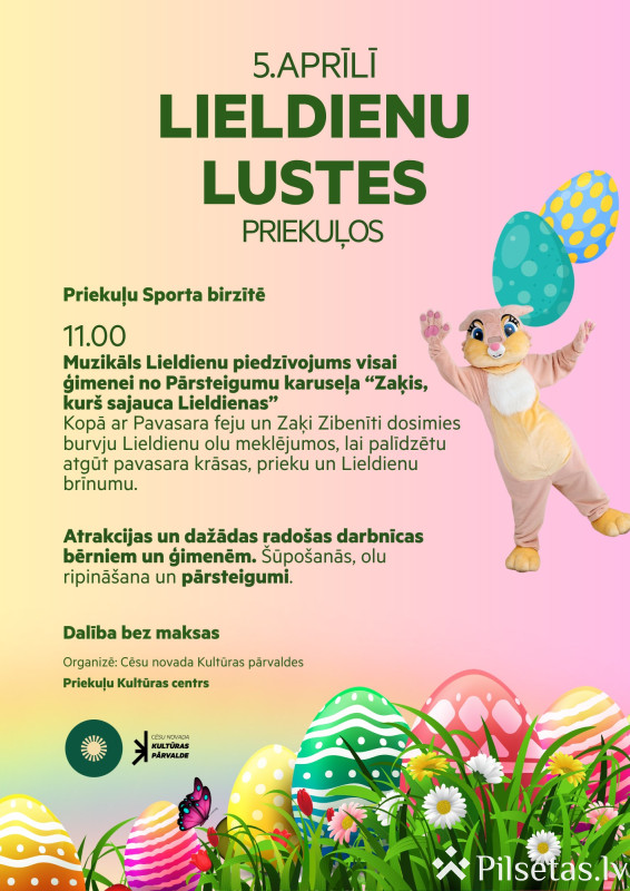 Lieldienu lustes Priekuļos 2026