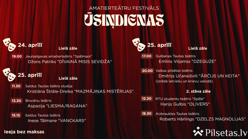 Amatierteātru festivāls "ŪSIŅDIENAS"