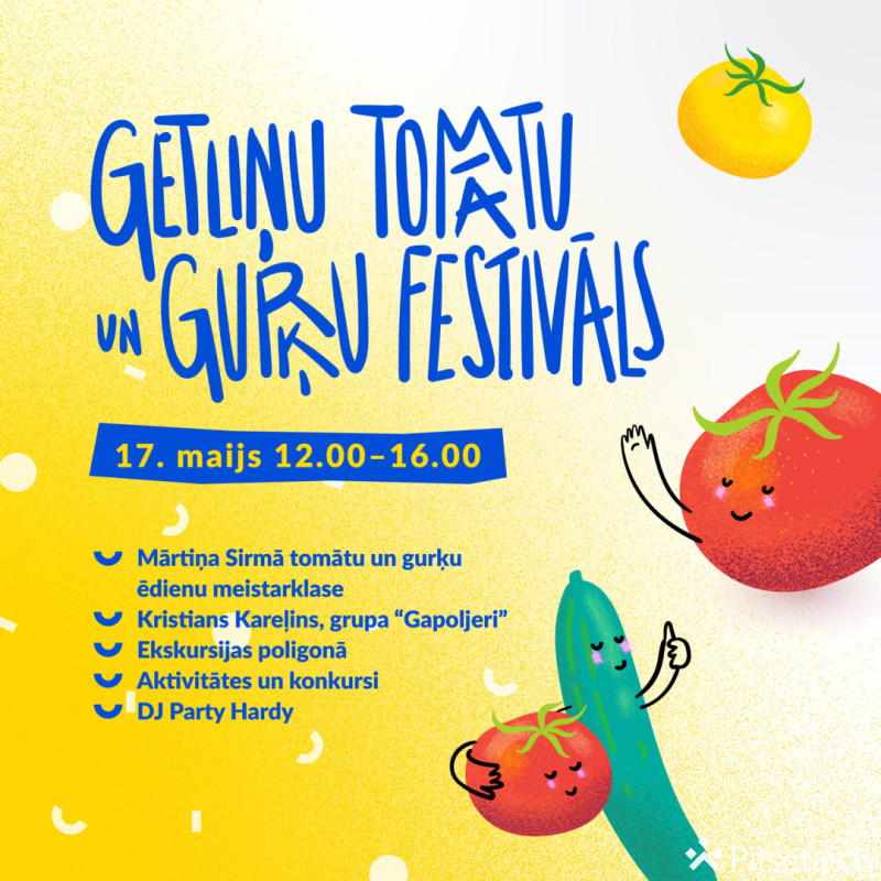 Getliņi Tomato and Cucumber Festival 2025!