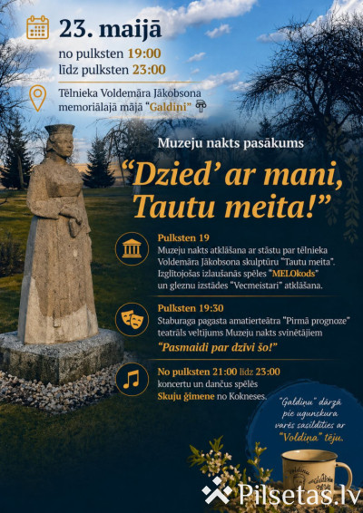 "Dzied' ar mani, Tautu meita!"