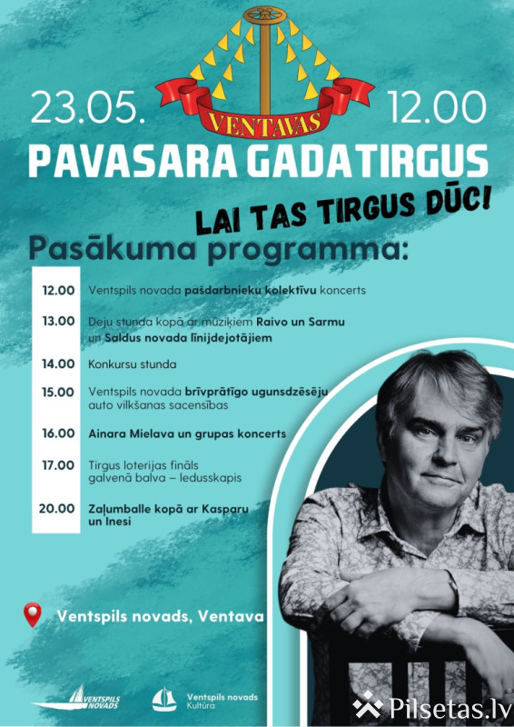 Ventavas pavasara gadatirgus 2026