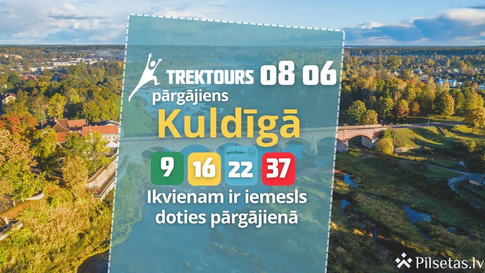 TrekTours Hike in Kuldīga ’24