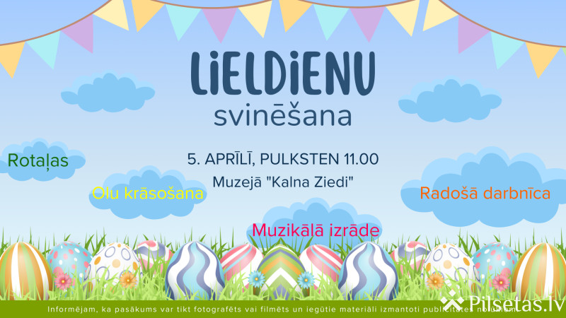 Lieldienu svinē&scaron;ana Aizkraukles Vēstures un Mākslas muzejā 2026