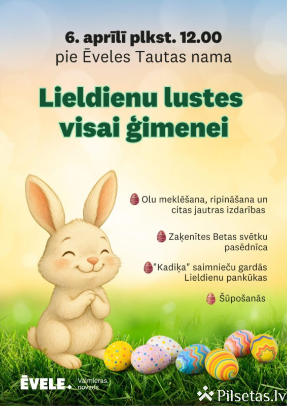 Lieldienas pie Ēveles Tautas nama