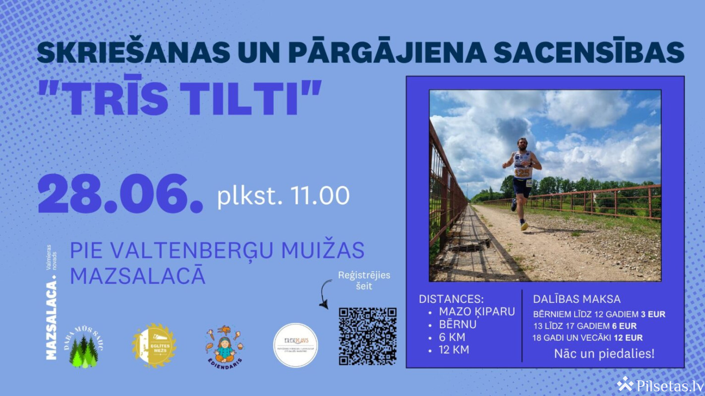 Running and Hiking Competition “THREE BRIDGES”
