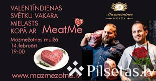Valentīndienas svētku mielasts kopā ar MeatMe
