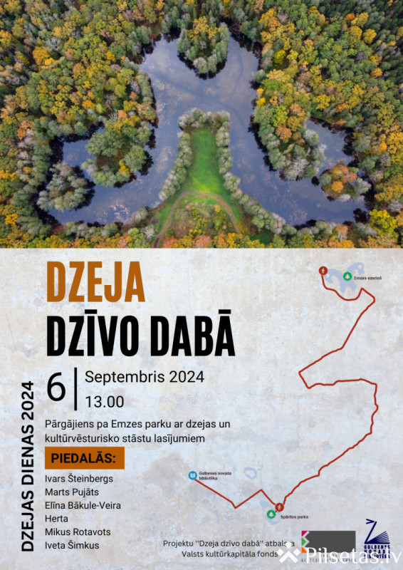 Dzeja dzīvo dabā