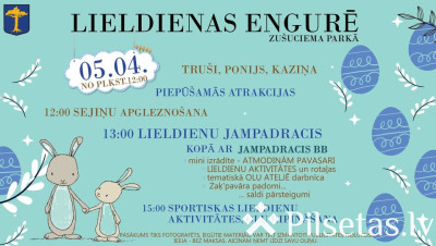 Lieldienas Engurē 2026