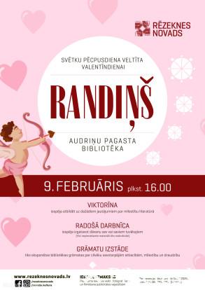 Svētku pēcpusdiena veltīta Valentīndienai &ldquo;Randiņ&scaron;&rdquo;